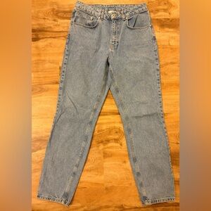 The Ragged Priest Light Wash Mom Jeans - Size 32